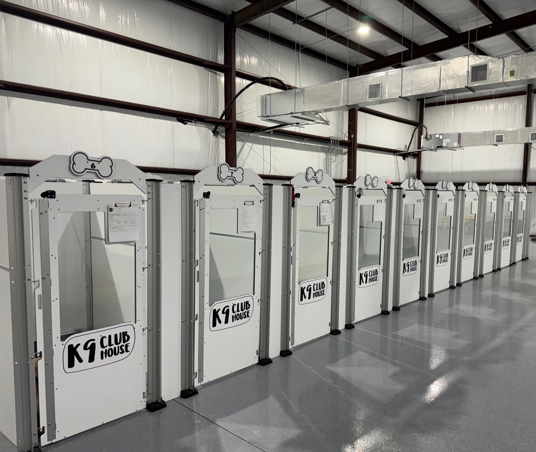 Dog stay. Sleep area.